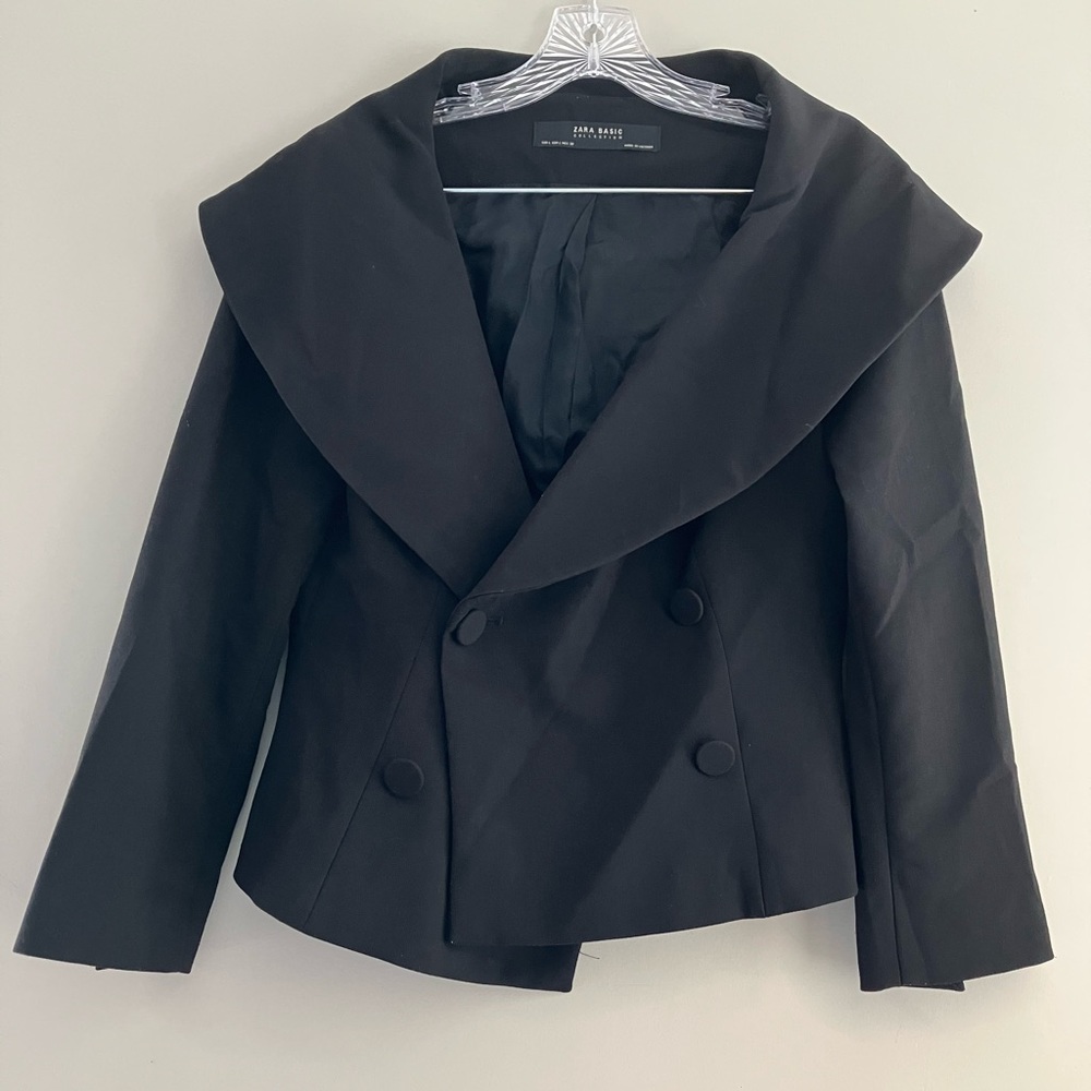 Zara off shoulder blazer